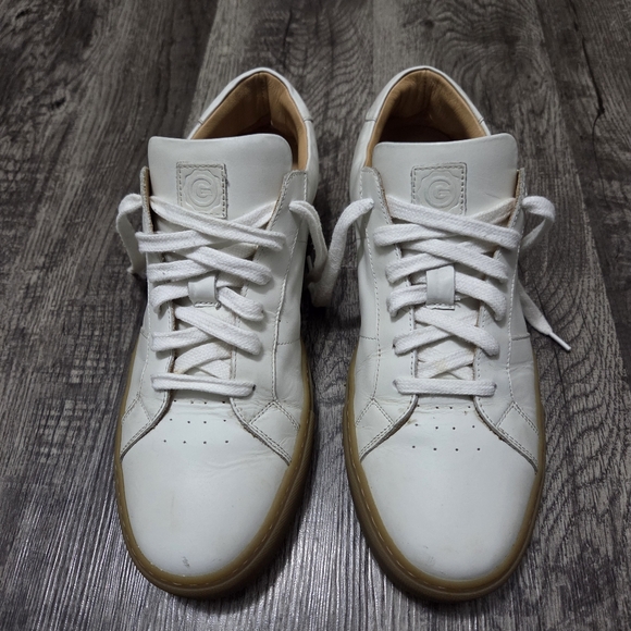 Greats White and Tan Sneakers - Picture 1 of 13